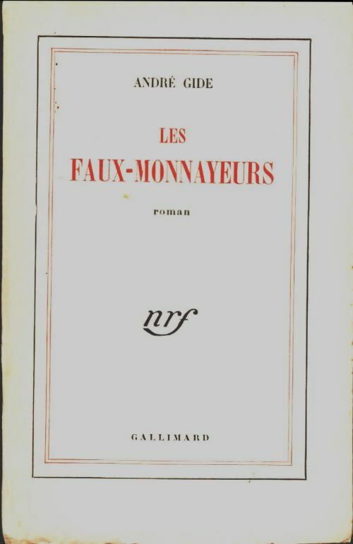 Livrenpoche : Les faux-monnayeurs - André Gide - Livre