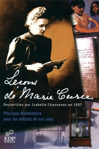 Livrenpoche : Leçons de Marie Curie : Physique élémentaire pour les enfants de nos amis - Marie Curie - Livre