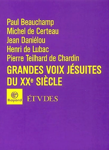 Livrenpoche : Grandes voix jésuites du XXe siècle - Collectif - Livre