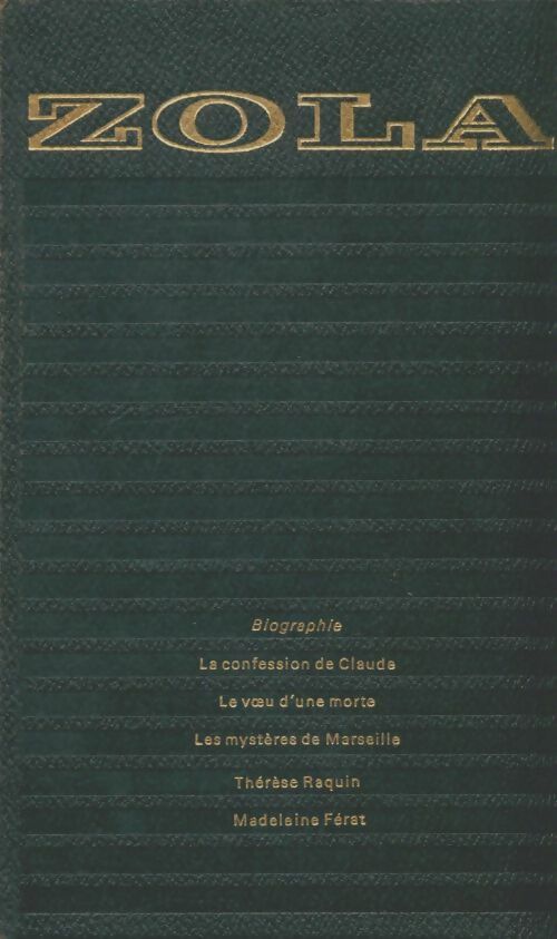 Livrenpoche : Oeuvres complètes Tome I - Emile Zola - Livre