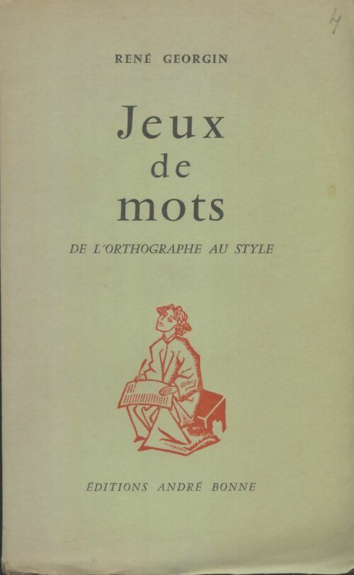 Livrenpoche : Jeux de mots - René Georgin - Livre