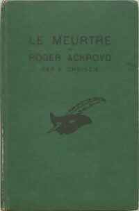 Livrenpoche : Le meurtre de Roger Ackroyd - Agatha Christie - Livre