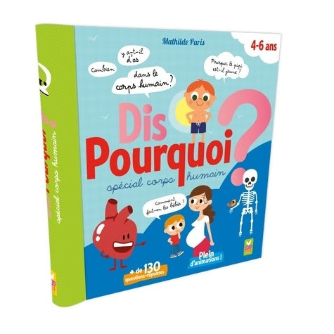 Livrenpoche : Dis pourquoi - Spécial corps humain - Mathilde Paris - Livre