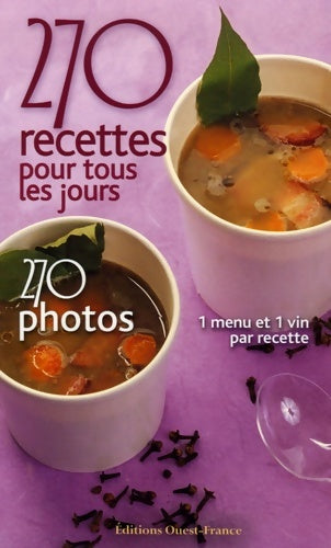 Livrenpoche : 270 recettes pour tous les jours - Collectif - Livre