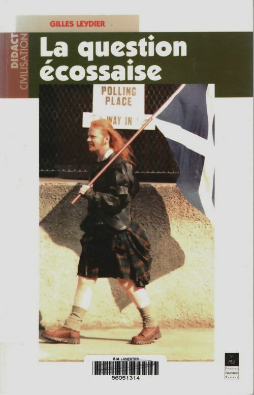 Livrenpoche : La question écossaise - Gilles Leydier - Livre