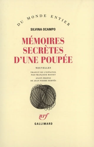 Livrenpoche : Mémoires secrètes d'une poupée - Silvina Ocampo - Livre