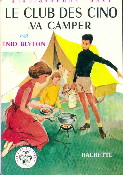 Livrenpoche : Le club des cinq va camper - Enid Blyton - Livre