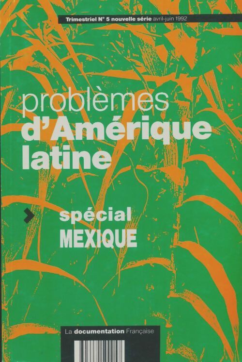 Livrenpoche : Problèmes d'Amérique Latine n°5 - Collectif - Livre