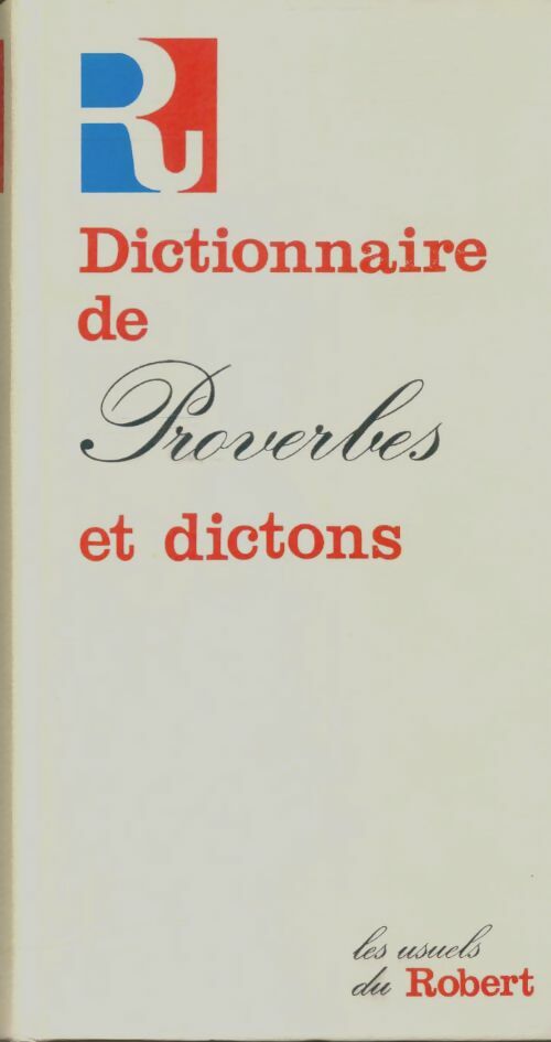 Livrenpoche : Dictionnaire de proverbes et dictons - Inconnu - Livre