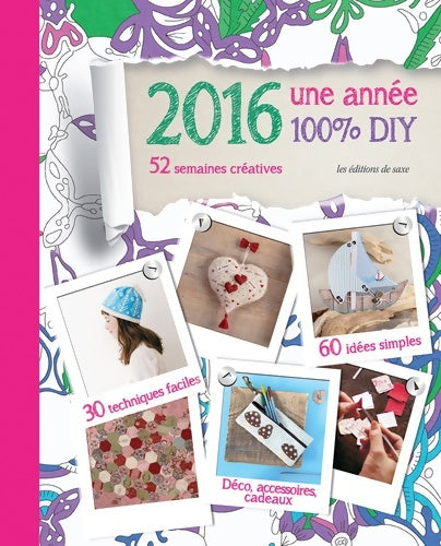 Livrenpoche : 2016 UNE année 100% DIY - Collectif - Livre