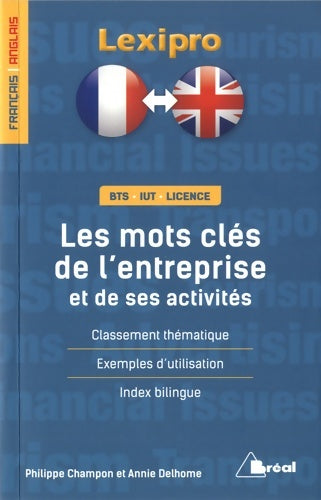 Livrenpoche : Les mots clés de l'entreprise et de ses activités - Annie Delhome - Livre