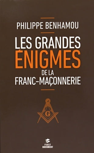 Livrenpoche : Les grandes énigmes de la franc-maçonnerie 2e - Philippe Benhamou - Livre