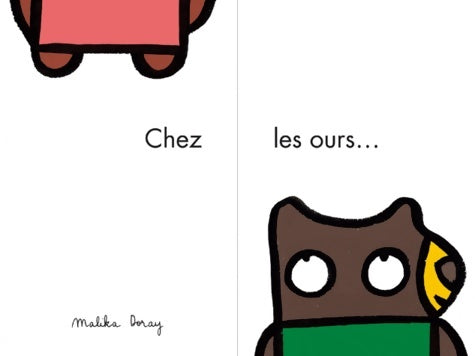 Livrenpoche : chez les ours - Malika Doray - Livre