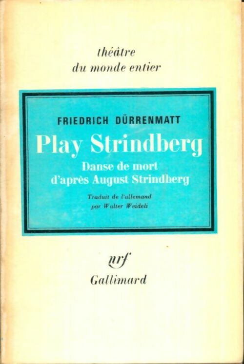 Livrenpoche : Play Strindberg : Danse de mort - Friedrich Dürrenmatt - Livre