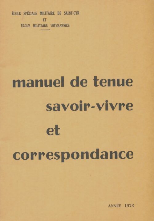 Livrenpoche : Manuel de tenue, savoir-vivre et correspondance - Collectif - Livre