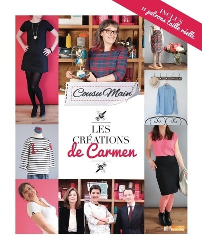 Livrenpoche : Cousu main les créations de Carmen - GAGNANT - Livre