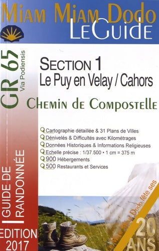 Livrenpoche : Miam-miam-dodo 2017 GR65 section 1 - Lauriane Clouteau - Livre