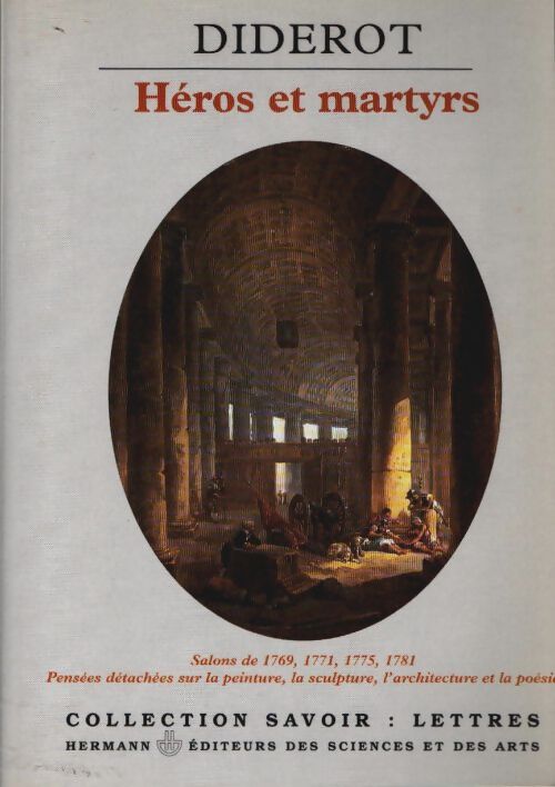 Livrenpoche : Héros et martyrs - salons de 1769 1771 1775 1781 - Denis Diderot - Livre