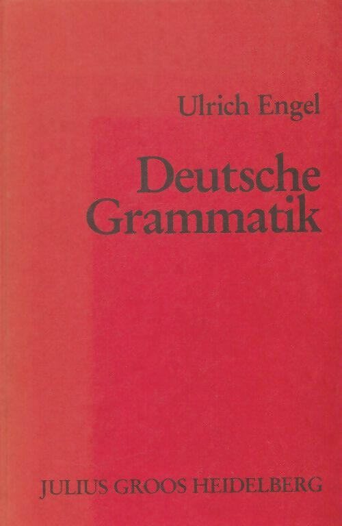 Livrenpoche : Deutsche grammatik - Ulrich Engel - Livre