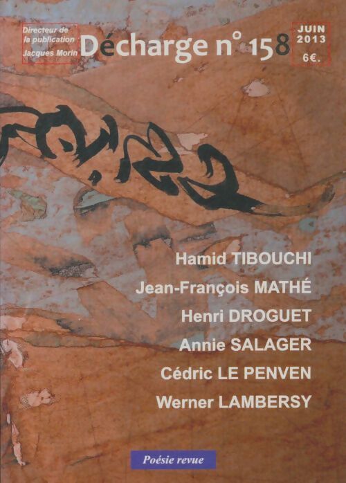 Livrenpoche : Décharge n°158 - Collectif - Livre