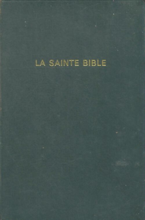 Livrenpoche : La sainte bible - J.N Darby - Livre