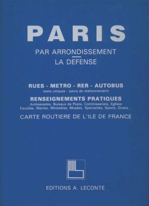 Livrenpoche : Paris par arrondissement - Xxx - Livre