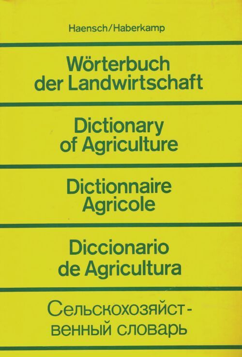 Livrenpoche : Dictionnaire agricole - Collectif - Livre