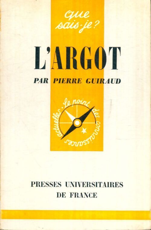 Livrenpoche : L'argot - Louis-Jean Calvet - Livre