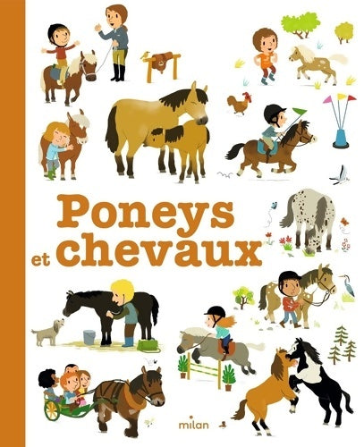 Livrenpoche : Poneys et chevaux - Marie Brossoni - Livre