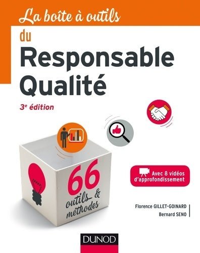 Livrenpoche : La boîte à outils du responsable qualité - 3e éd - Florence Gillet-Goinard - Livre