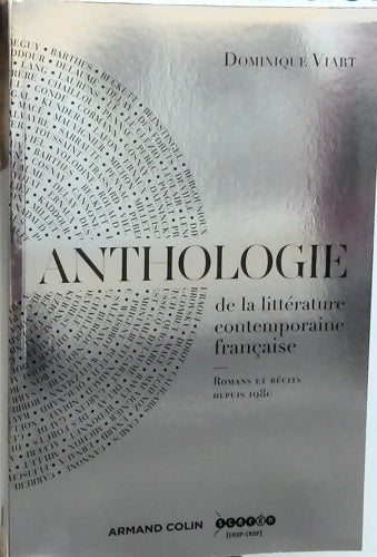Livrenpoche : Anthologie de la littérature contemporaine française : Romans et récits depuis 1980 - Dominique Viart - Livre