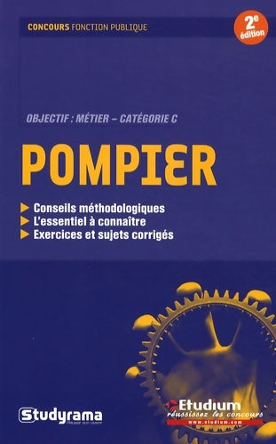 Livrenpoche : Pompier - Studyrama - Livre