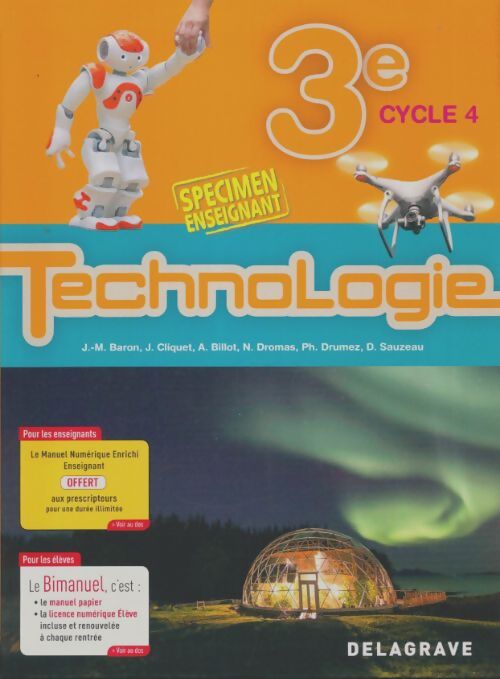 Livrenpoche : Technologie 3e - Jean-Michel Baron - Livre