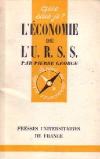 Livrenpoche : L'économie de l'URSS - Pierre George - Livre