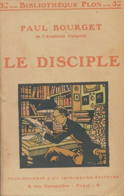 Livrenpoche : Le disciple - Paul Bourget - Livre