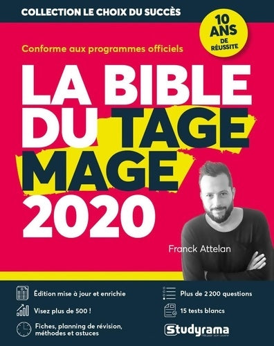 Livrenpoche : La bible du Tage Mage : 10e édition 2020 conforme aux programmes officiels - Franck Attelan - Livre