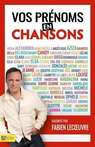 Livrenpoche : Vos Prénoms en Chansons - Fabien Lecoeuvre - Livre