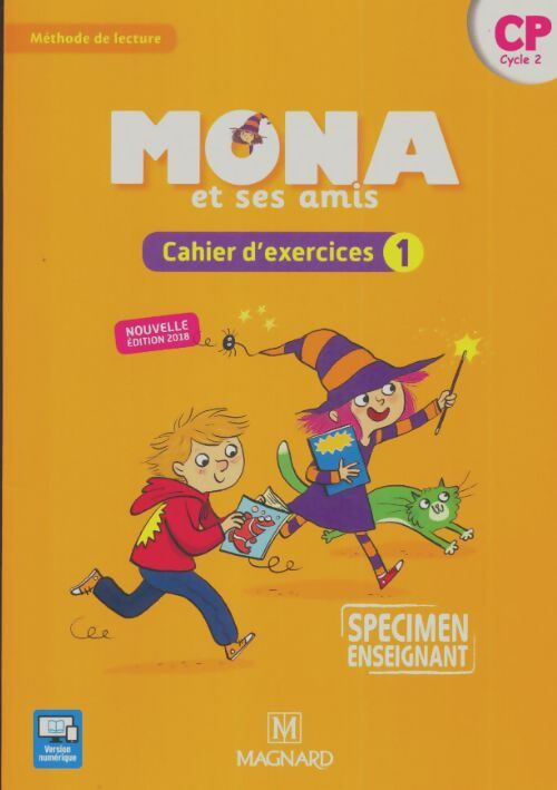 Livrenpoche : Mona et ses amis CP cahier d'exercices 1 - Michèle Charbonnier - Livre