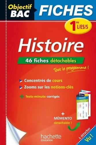 Livrenpoche : Histoire 1re L/ES/S - Laurent Boimare - Livre