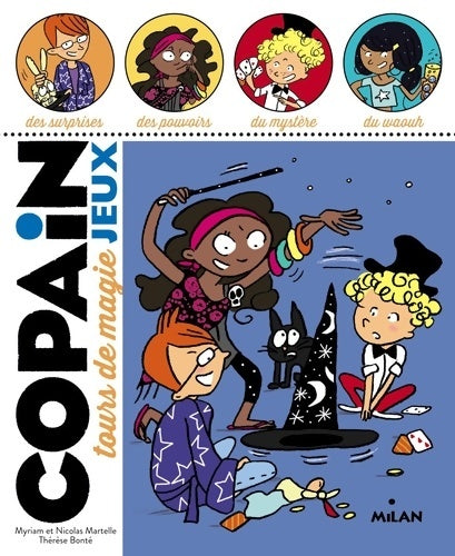 Livrenpoche : Copain - Tours de magie - Myriam Martelle - Livre