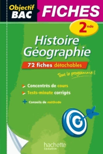 Livrenpoche : Histoire géographie Seconde - Antoine Auger - Livre