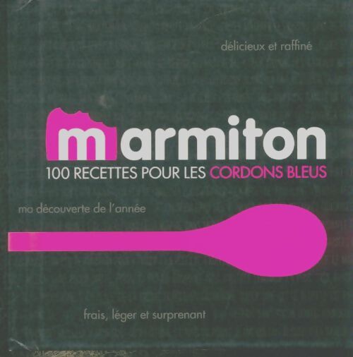 Livrenpoche : Marmiton : 100 recettes pour cordons bleus - Play Bac - Livre