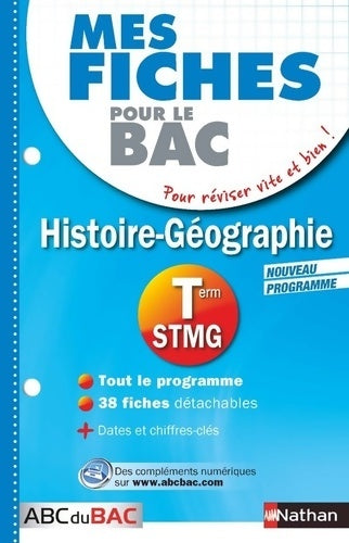 Livrenpoche : Mes fiches Histoire Géographie Term STMG - Florian Louis - Livre
