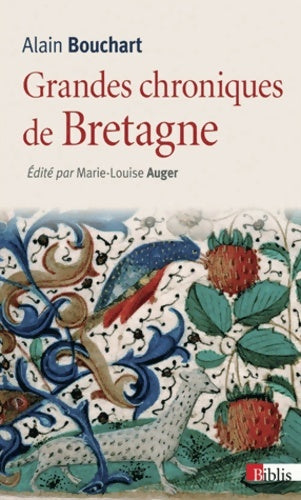 Livrenpoche : Grandes chroniques de Bretagne - Alain Bouchart - Livre