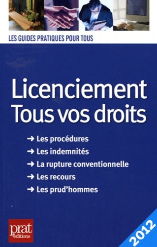 Livrenpoche : Licenciement : Tous vos droits - Jacques Coudert - Livre