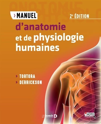 Livrenpoche : Manuel d'anatomie et de physiologie humaines - Gerard J. Tortora - Livre