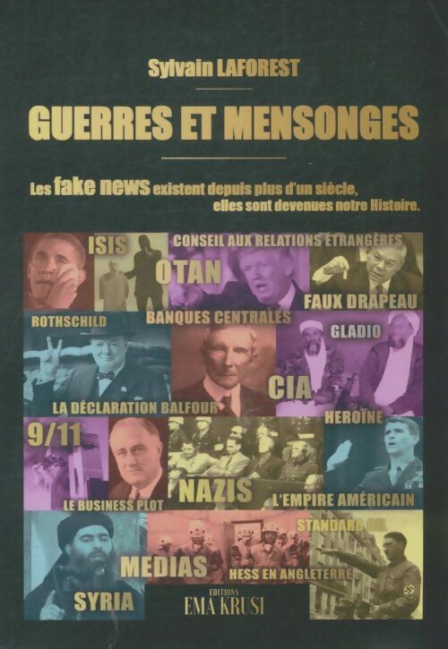 Livrenpoche : Guerres et mensonges - Sylvain Laforest - Livre