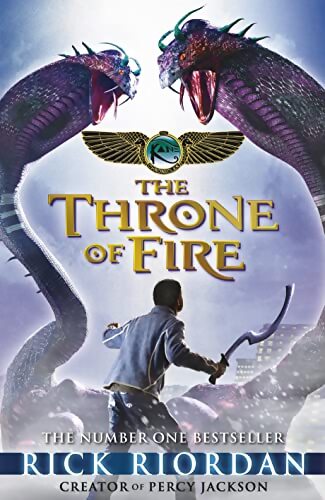 Livrenpoche : The throne of fire - Rick Riordan - Livre