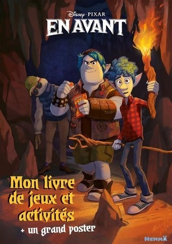 Livrenpoche : Disney En avant - Mon livre de jeux et activités + un grand poster - Collectif - Livre
