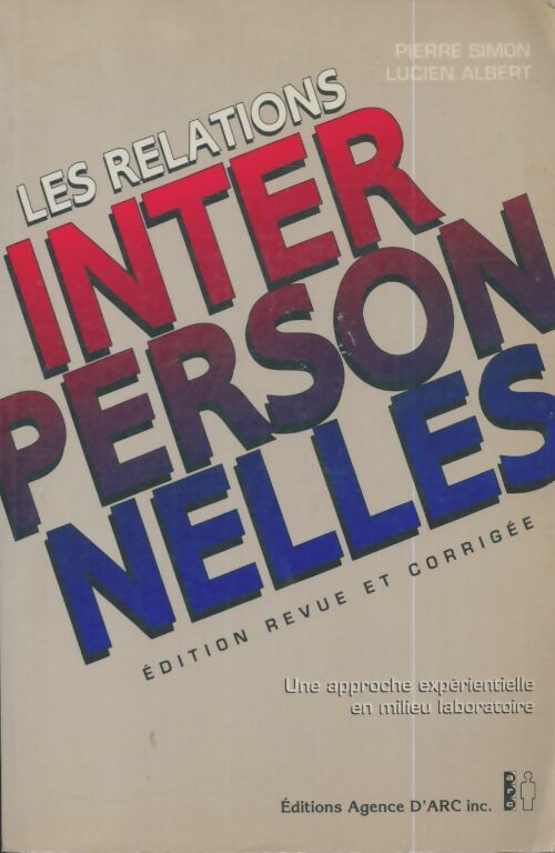 Livrenpoche : Les relations interpersonnelles - Pierre Simon - Livre